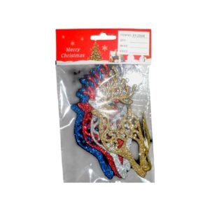 Σετ Χριστουγεννιάτικα στολίδια - 14cm - 4pcs - 230461