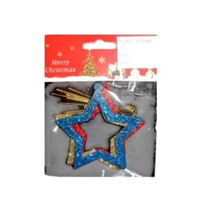 Σετ Χριστουγεννιάτικα στολίδια - 8.5*8.5cm - 3pcs - 230423