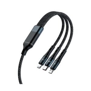 Καλώδιο φόρτισης & data 3in1 - Fast Charge - CL-972 - 1.2m - AWEI - 888155 - Black