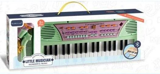 Παιδικό πιάνο με μικρόφωνο - 161266 - Black - Image 3