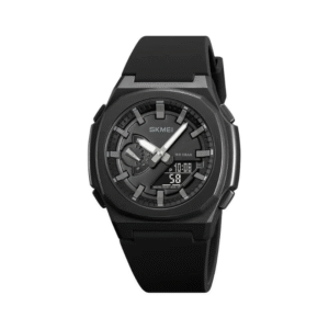 Ψηφιακό/αναλογικό ρολόι χειρός – Skmei - 2091 - Black/Black screen