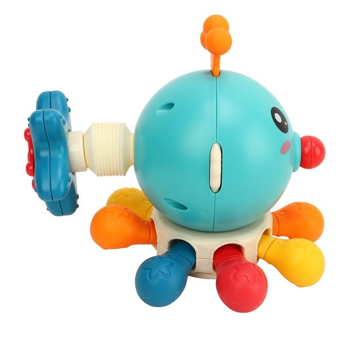 Βρεφικό παιχνίδι χταπόδι - 6033 - 161114 - Blue - Image 3