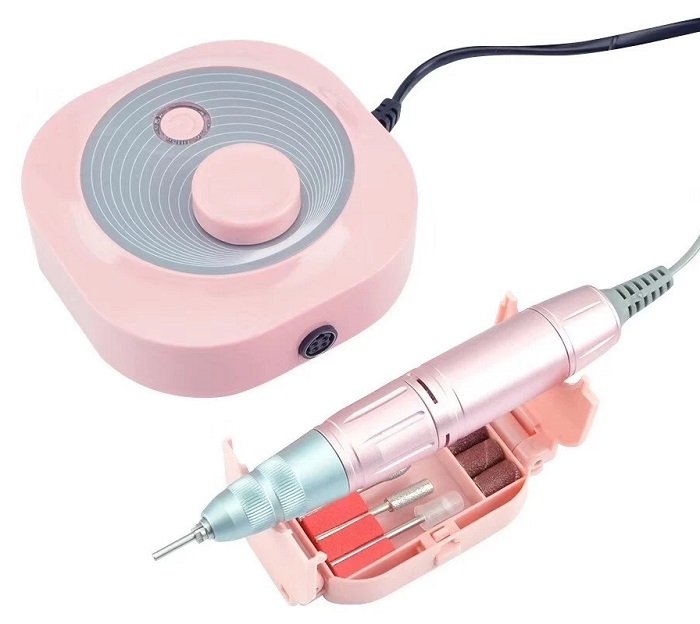Ηλεκτρικός τροχός μανικιούρ-πεντικιούρ – VKN-JMD102 PRO - 581351 - Pink - Image 3