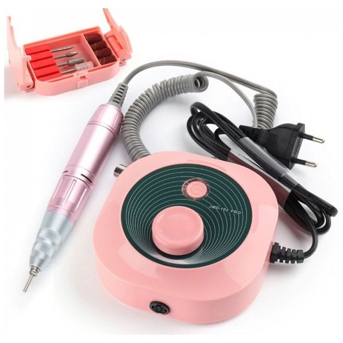 Ηλεκτρικός τροχός μανικιούρ-πεντικιούρ – VKN-JMD102 PRO - 581351 - Pink - Image 6