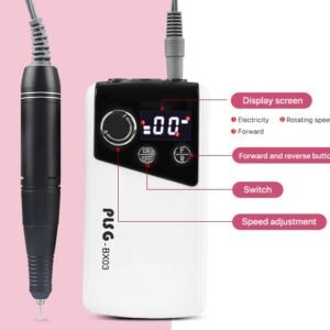 Επαναφορτιζόμενος τροχός μανικιούρ-πεντικιούρ – VKN-BX03 - 581344 - Orange