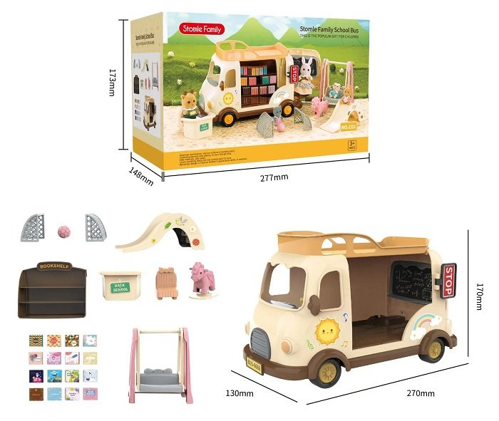 Παιχνίδι Τροχόσπιτο με αξεσουάρ - C01 - 345230 - Image 3