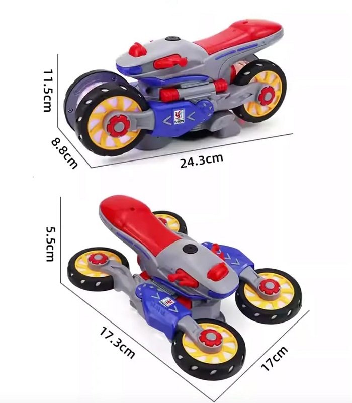 Ηλεκτρονική μοτοσυκλέτα Twisting 360 - YJ388-6 για παιδιά