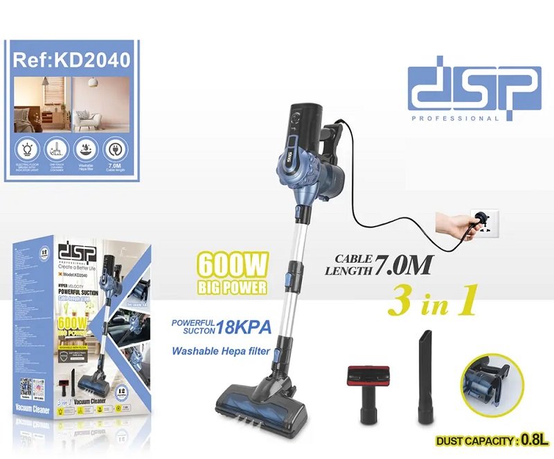 Ηλεκτρική σκούπα Stick - KD2040 - 600W - DSP - 615679 - Image 4