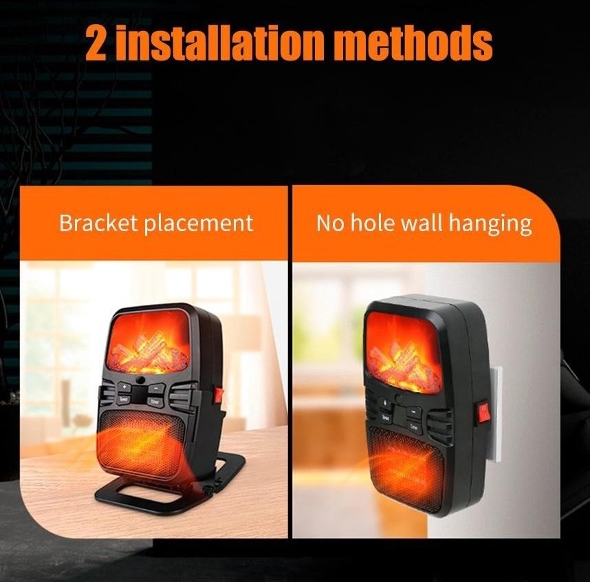 Αερόθερμο με εφέ φλόγας - 790008 - Image 4