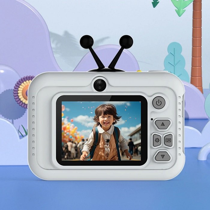 Παιδική ψηφιακή κάμερα - Q2 - Snail - 810651 - White - Image 3