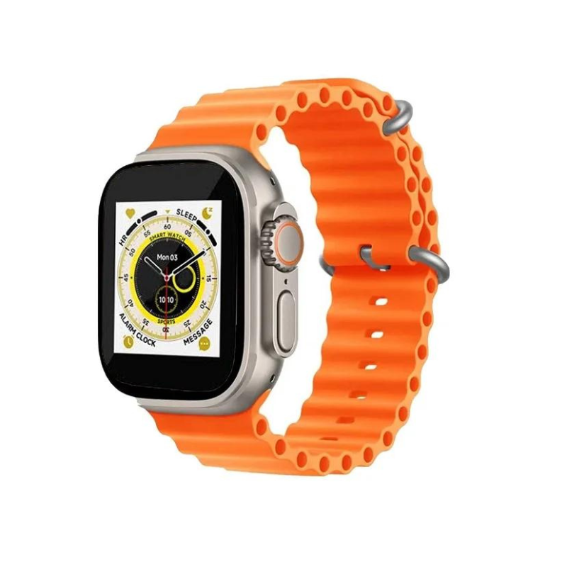 Σετ Smartwatch με 3 λουράκια - Z02 Mini - 064991 - Orange