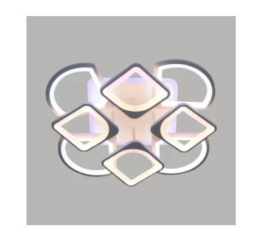 Φωτιστικό οροφής LED - Πλαφονιέρα με Dimmer - 5136-8WH+RGB - 943710 - Image 3