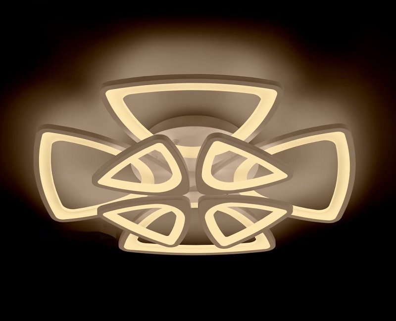 Φωτιστικό οροφής LED - Πλαφονιέρα με Dimmer - 5133-8WH+RGB - 943697 - Image 5