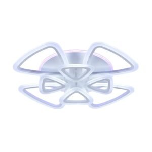 Φωτιστικό οροφής LED - Πλαφονιέρα με Dimmer - 5132-8WH+RGB - 943680