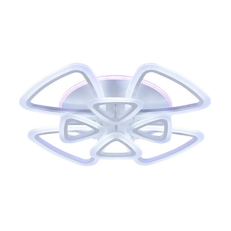 Φωτιστικό οροφής LED - Πλαφονιέρα με Dimmer - 5132-8WH+RGB - 943680