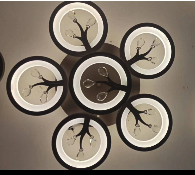 Φωτιστικό οροφής LED - Πλαφονιέρα με Dimmer - 5115-6CH - 943659 - Image 3