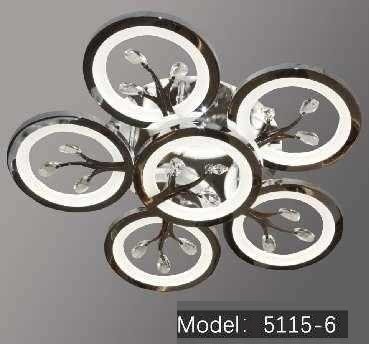 Φωτιστικό οροφής LED - Πλαφονιέρα με Dimmer - 5115-6CH - 943659 - Image 4