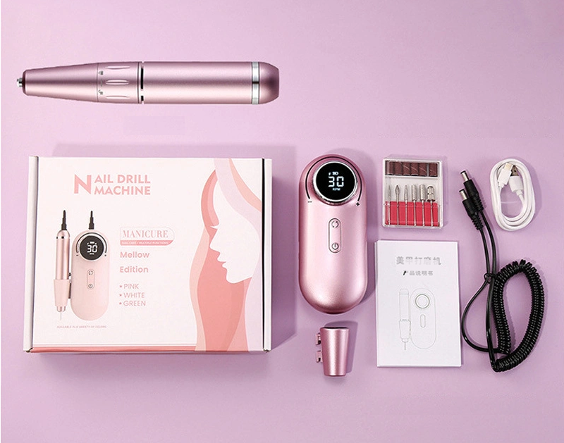 Επαναφορτιζόμενος τροχός μανικιούρ-πεντικιούρ VKN-UV301 σε πράσινο χρώμα