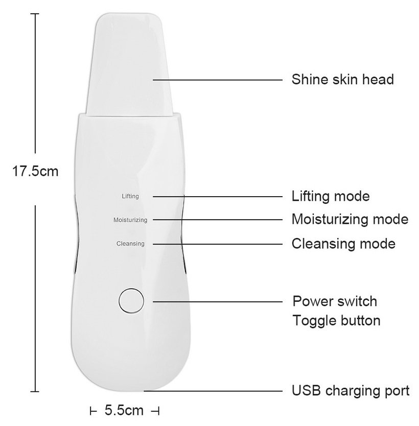 Συσκευή σύσφιξης/καθαρισμού/ενυδάτωσης προσώπου - Σπάτουλα - 341723 - Image 6