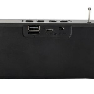 Ασύρματο ηχείο Bluetooth με φακό LED – KMS-05A – 885864 - Silver