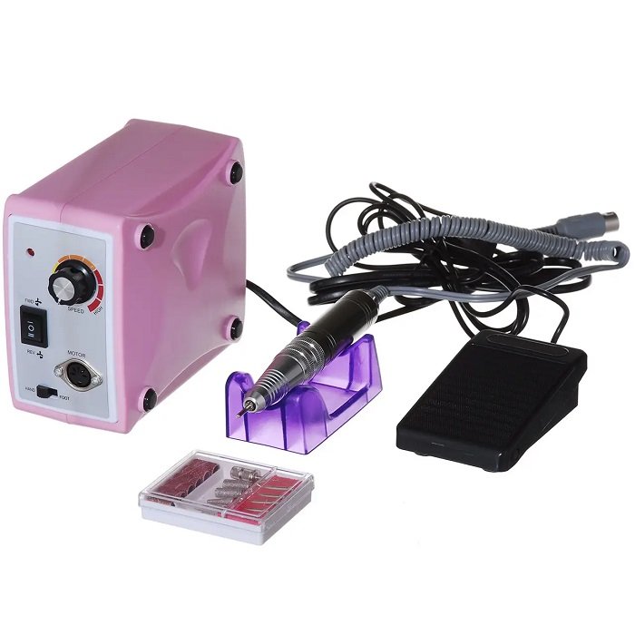 Ηλεκτρικός τροχός μανικιούρ-πεντικιούρ - VKN-ZS-701 - 581221 - Pink - Image 3