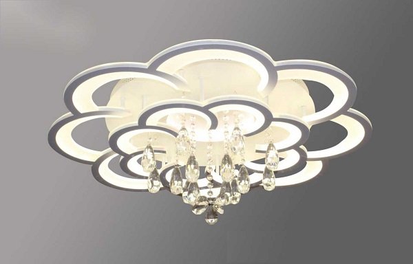 Φωτιστικό οροφής LED - Πλαφονιέρα με Dimmer - 5167-800WH - 943819 - Image 3