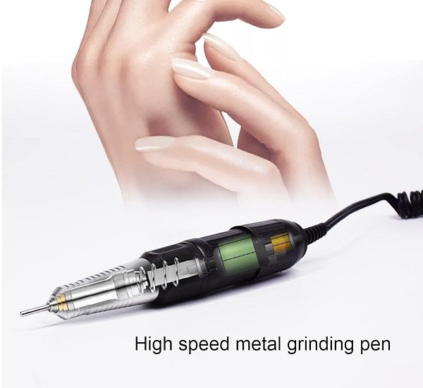 Ηλεκτρικός τροχός μανικιούρ-πεντικιούρ - JMD401 - 581436 - Blue - Image 4