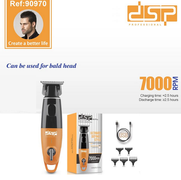 Κουρευτική μηχανή - 90970 - DSP - 615495 - Orange - Image 4