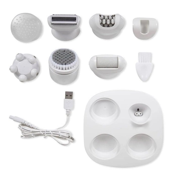 Σετ αποτρίχωσης και απολέπισης προσώπου-σώματος - 70191 - 5in1 - DSP - 614405 - Image 3