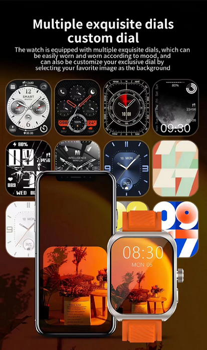 Smartwatch - Z88 PRO - 880662 - Orange - Image 3