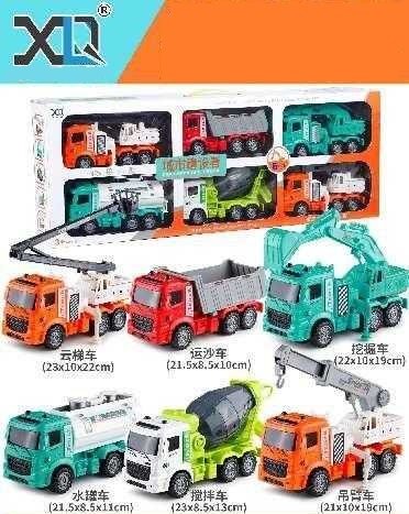 Σετ οχημάτων εργασίας - 6pcs - XLQ-6G - 305224 - Image 3