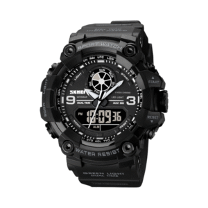 Ψηφιακό/αναλογικό ρολόι χειρός - 2226 - Black