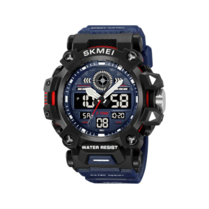 Ψηφιακό/αναλογικό ρολόι χειρός - 2226 - Blue