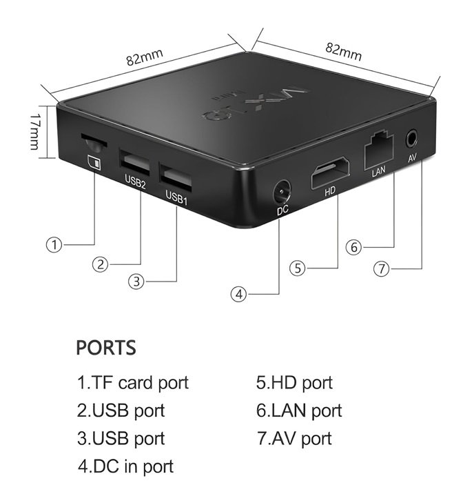 Android TV Box - MX10 MINI - 811238 - Image 4