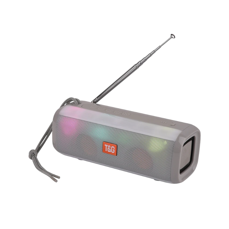 Ασύρματο ηχείο Bluetooth TG144 σε γκρι χρώμα