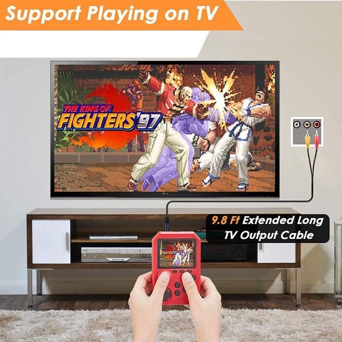 Φορητή κονσόλα παιχνιδιών - A6 - 811023 - Blue - Image 4