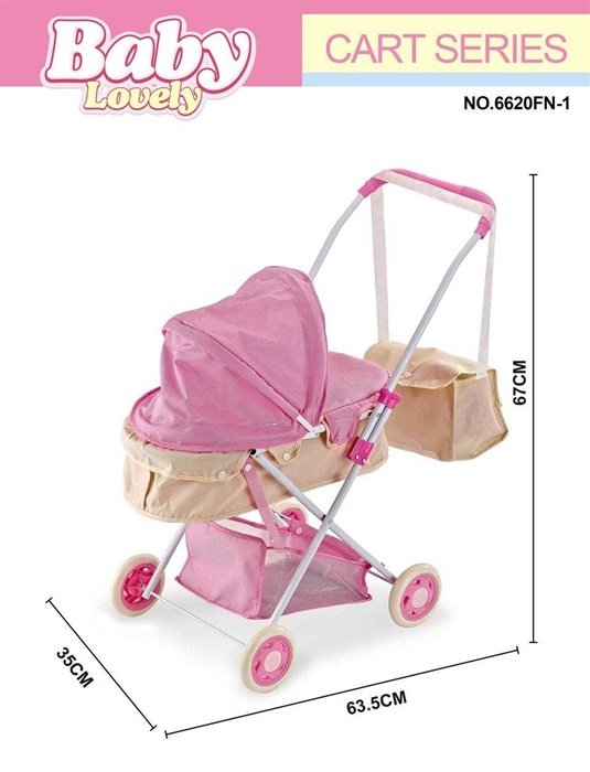 Παιδικό καροτσάκι μωρού – 6620FN-1 - 307133 - Image 3
