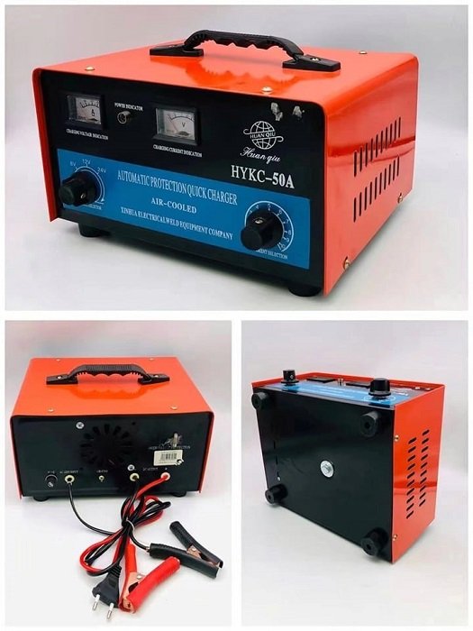 Φορτιστής μπαταρίας οχημάτων και ελεγκτής τάσης - CD263518-2 - 50A - 6/12/24V - 635188 - Image 3