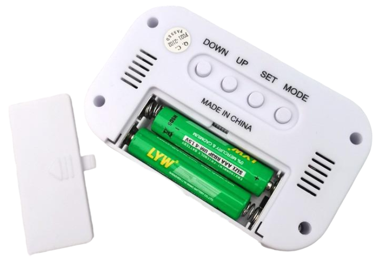 Ψηφιακό ρολόι – Ξυπνητήρι - 2108 - 021080 - Blue - Image 3