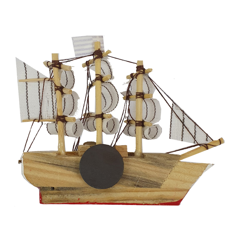 Διακοσμητικό Souvenir μαγνητάκι - Καραβάκι ιστιοφόρο - 008 - 921539 - Image 4