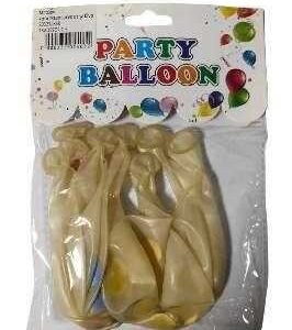 Σετ μπαλόνια διάφανα με κομφετί - 024032