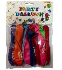 Σετ μπαλόνια party - 12pcs - 024001