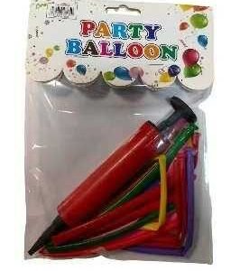 Σετ μπαλόνια μοντελισμού με τρόμπα - 024018