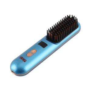 Ασύρματη βούρτσα ισιώματος μαλλιών DSP με LED οθόνη