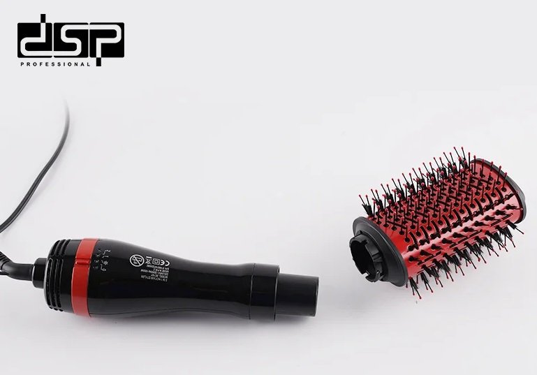 Ηλεκτρική βούρτσα μαλλιών DSP 5 σε 1 για γρήγορη και αποτελεσματική περιποίηση.