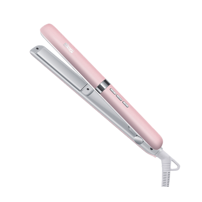 Ισιωτική μαλλιών DSP Pink με πλάκες αλουμινίου και τουρμαλίνη