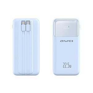 Powerbank - P106K - 10.000mah - 22.5W - AWEI - 005616 - Blue - Image 3
