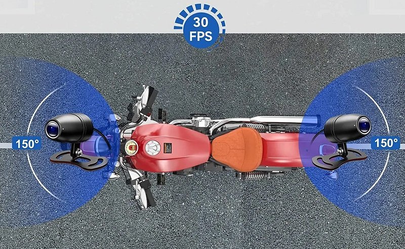 Καταγραφικό μοτοσυκλέτας - 3'' - M4A - WiFi - 811467 - Image 5