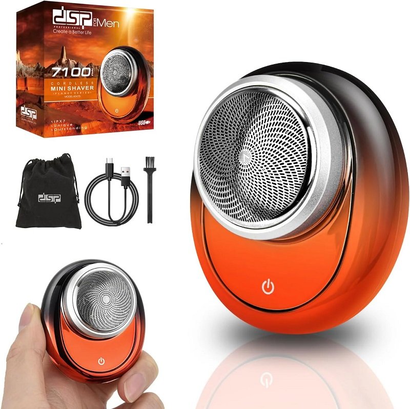 Ξυριστική μηχανή προσώπου - Mini Shaver - 60475 - DSP - 616430 - Orange - Image 5