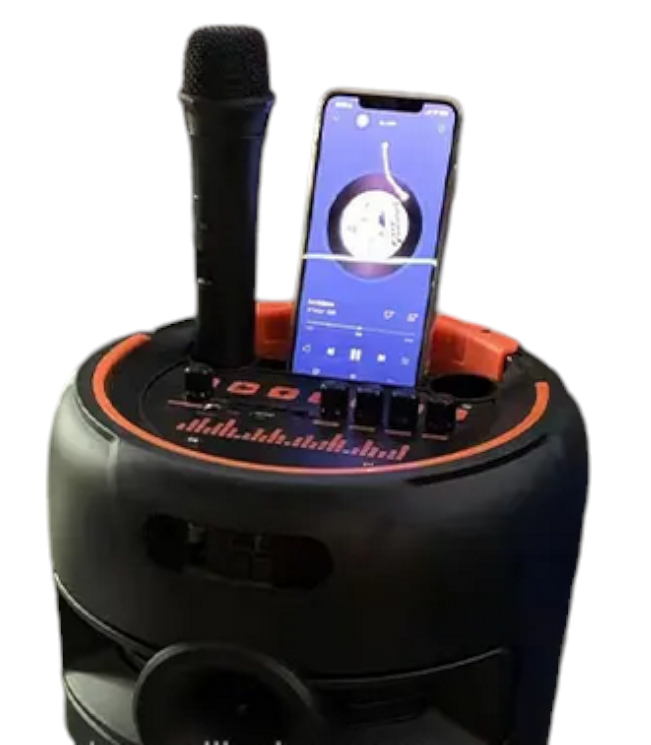 Φορητό ηχείο subwoofer με μικρόφωνο - QS-1003 - KMS - 813102 - Image 3